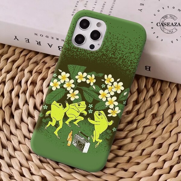 Funny dancing frog case Google Pixel 7 Google pixel 6 Pro Google pixel 5a 5G Google pixel 4a Oneplus Nord n100 n10 5g Oneplus Nord 2T csz233