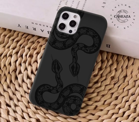 Minimalist Black And White Snake Case For Google Pixel 2 3 3a 4 4a 5 6 7 8  XL