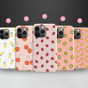 Fruits Cute phone case Google Pixel 8 Pro 7a Google pixel 6a 5a 5G 4xl Oneplus Nord n100 n10 n200 n20 Oneplus Nord 3 2 OnePlus 9 csz215