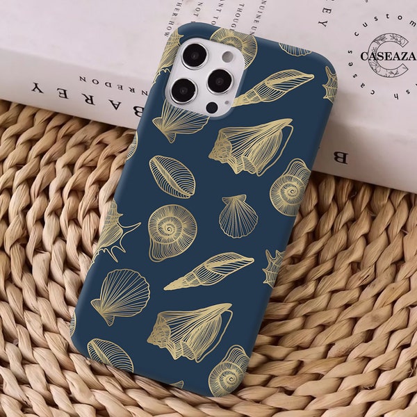 Sea shell phone case Sony Xperia Pro-i Sony Xperia 10 IV 10 Plus Sony Xperia 1 V IV iii Sony Xperia 5 iii ii Sony Xz 1 2 3 Sony XA csz592