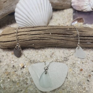 Anklet, eco friendly jewelry,  recycled charm , beach anklet,  sterling silver,  Rare Blue sea glass, gift for her , jewelry for teen