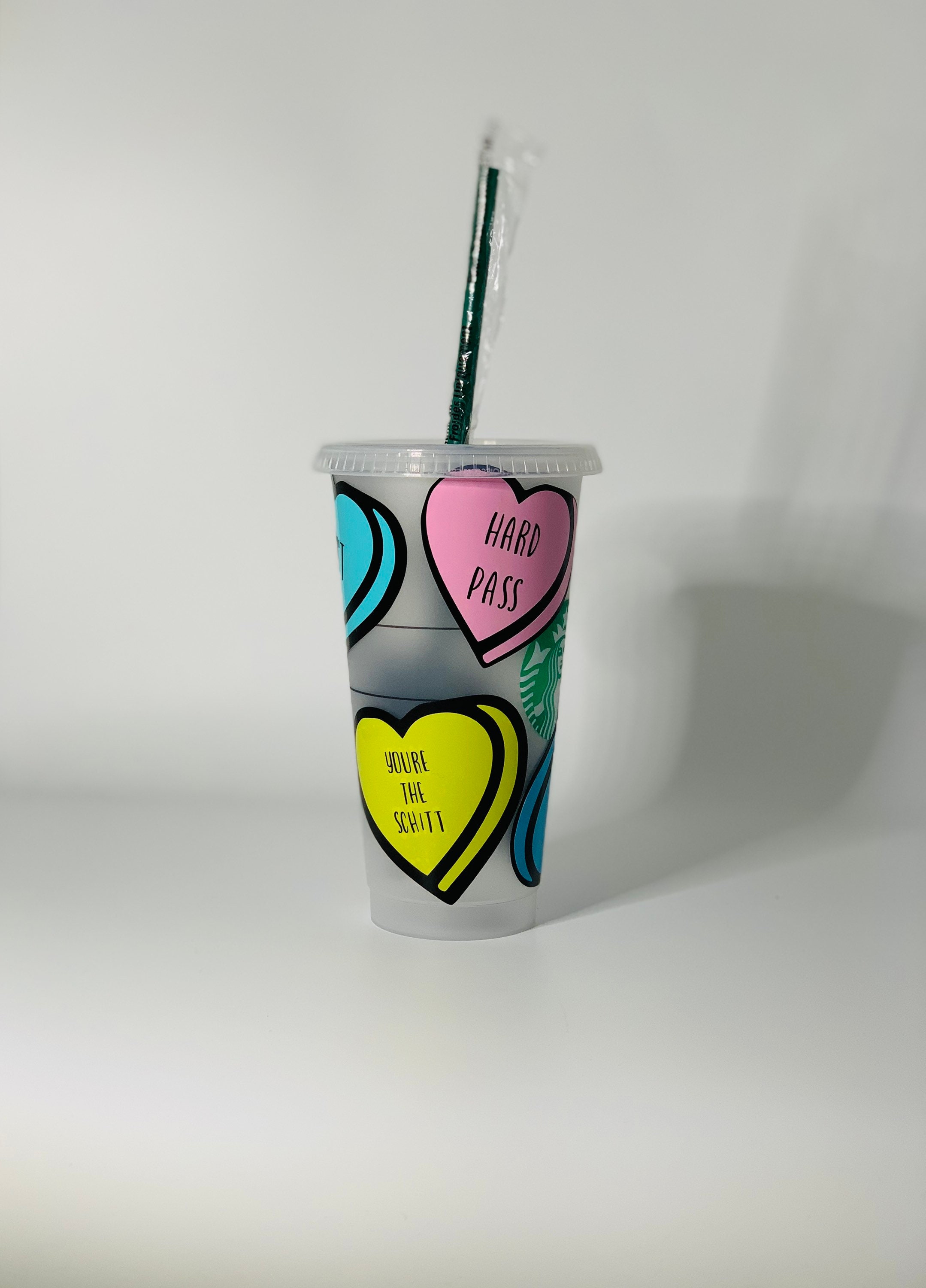Valentines Day 24oz Starbucks tumbler Etsy
