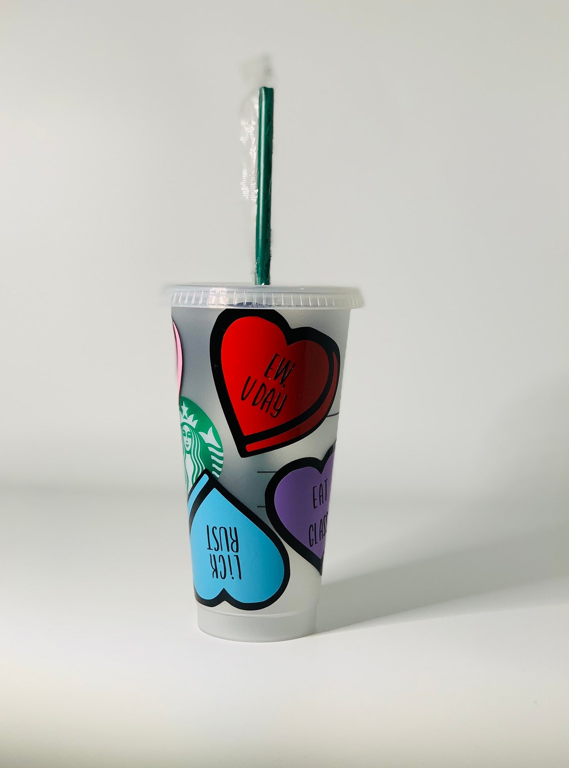 Valentines Day 24oz Starbucks tumbler Etsy