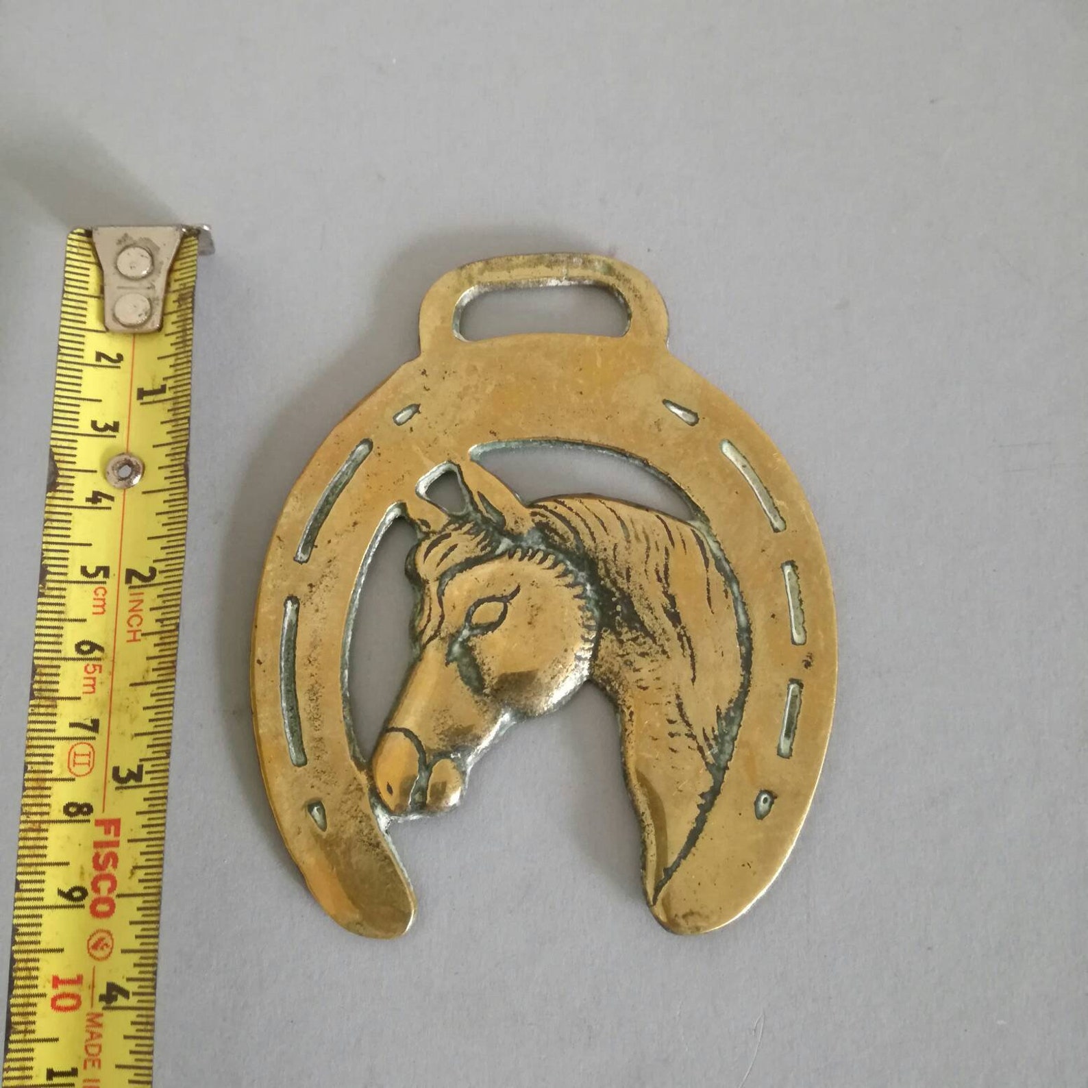 Antique Horse Brass Wall Plaque Vintage Wall Decor - Etsy