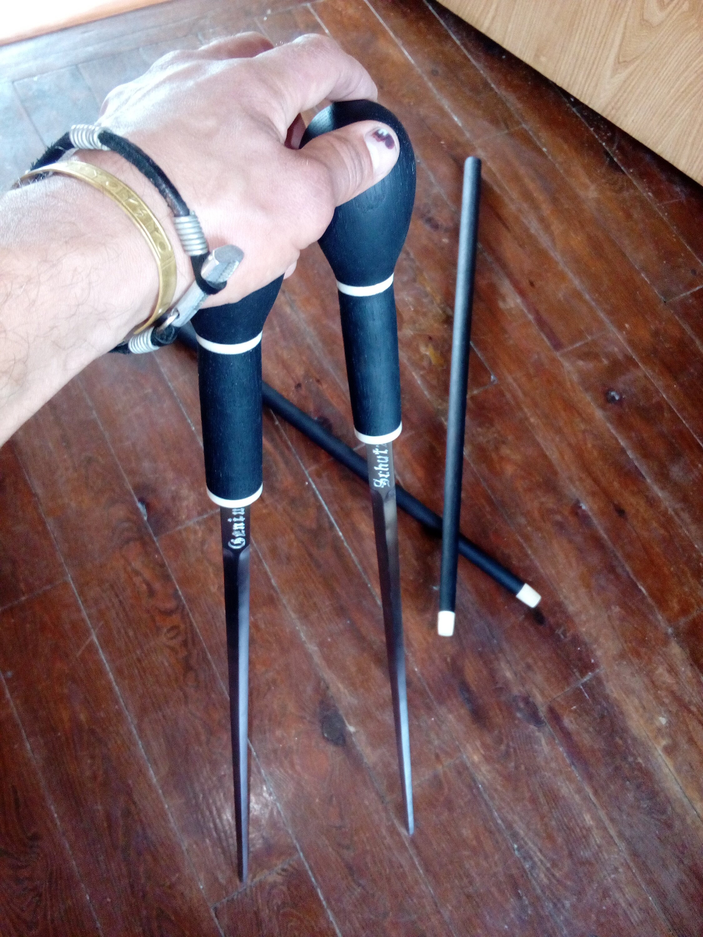An Elegant Walking Stick with a sword blade inside Etsy