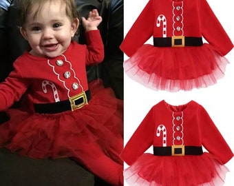 santa baby outfit baby girl