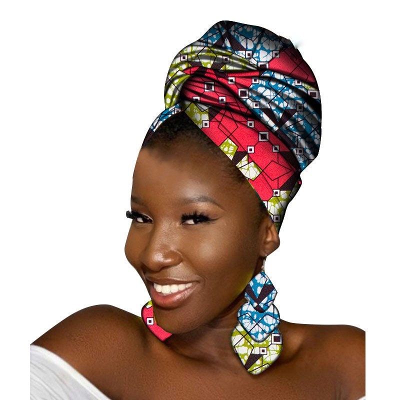 African Masaai Head wrap Ankara head wrap African turban Ankara Head