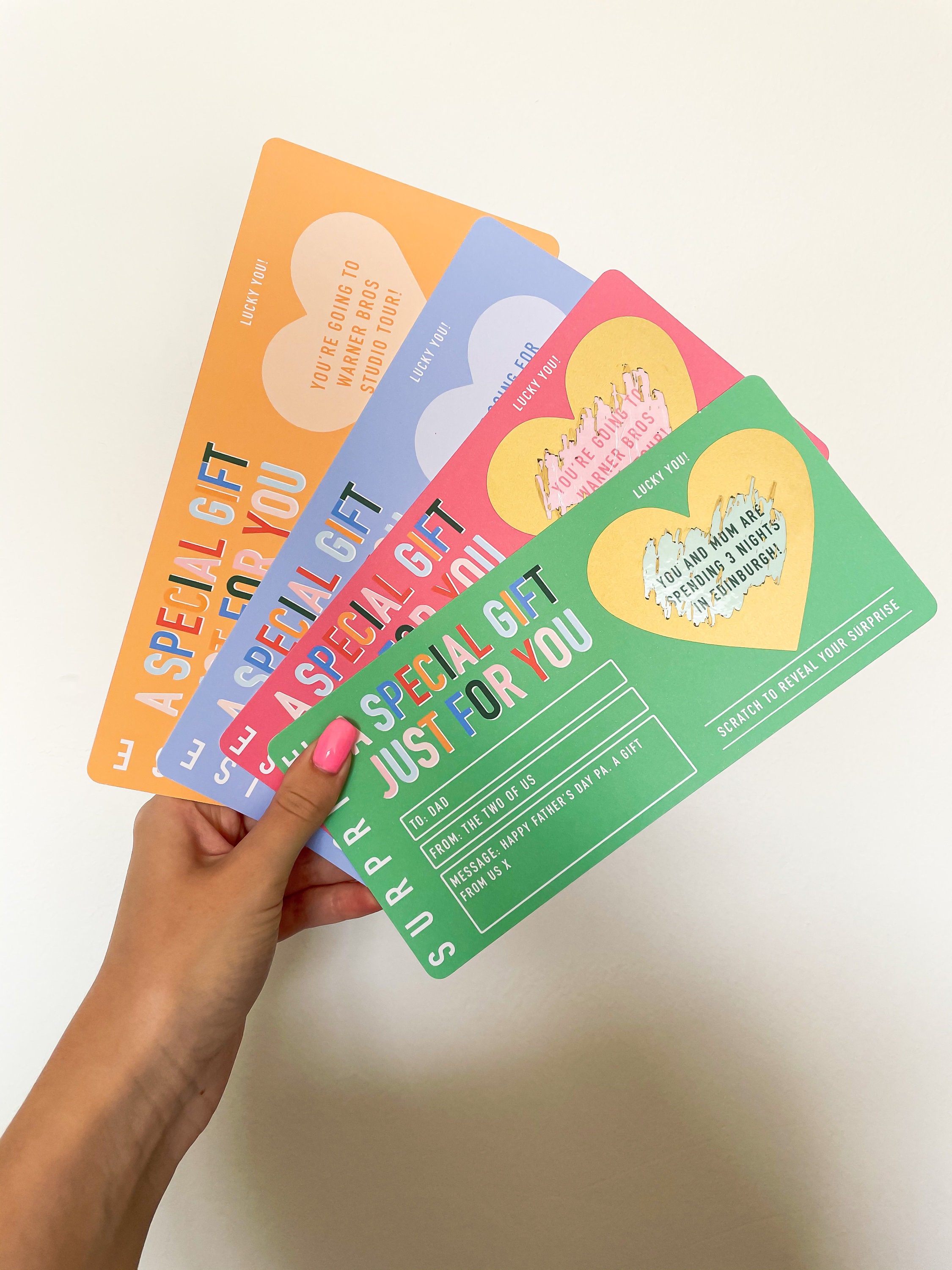 A Special Gift Scratch to Reveal Personalised Gift Card Etsy UK