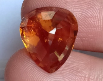 RARE !! HESSONITE ORANGE D AFRIQUE : 3,32 CARATS ★★ p440.135t