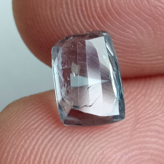 Zafiro de color gris limpio para los ojos piedra preciosa suelta de zafiro gris cojin de zafiro de alta calidad zafiro gris de Ceilan zafiro de Sri Lanka Etsy Espana