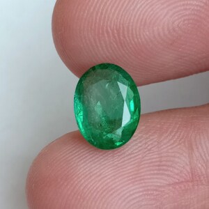 TOP GREEN EMERALD !! Rare Emerald Gemstone, Fine Quality Emerald Faceted, Unique Emerald Gemstone, Loose Gemstone For jewellry