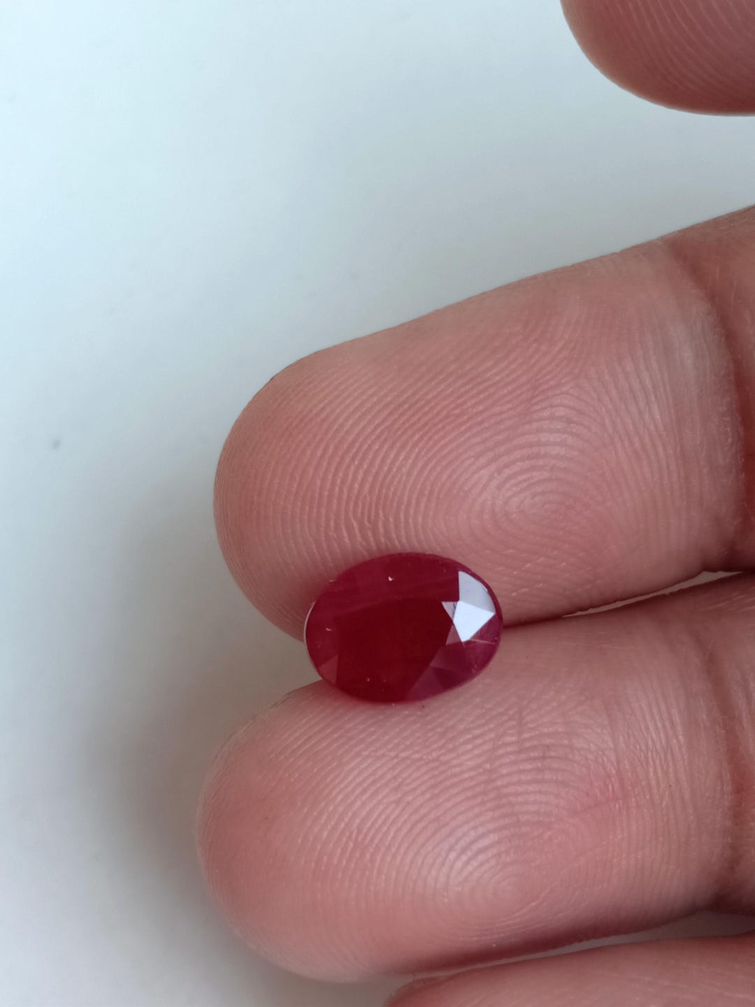 Pigeon Red Ruby, Blood Color Ruby Oval, Unheated Untreated Ruby Loose ...