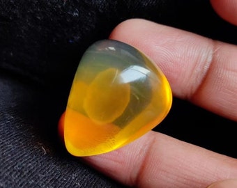 60.11 cts Big Opal Ethopian Opal Pear, Natural Opal Pear, Rare Opal Trillion Gemstone, Ethopian Opal Cabochon,Earth mind Opal, Opal Pear .