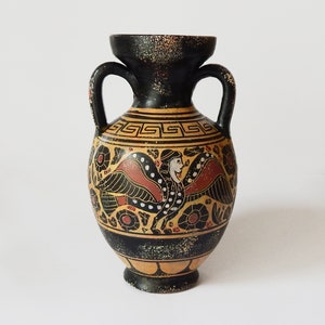 古代ギリシャ美術　アンフォラ　水注　花瓶　置物　複製品 古代ギリシャ美術 アンフォラ 水注 花瓶 置物 複製品 古代