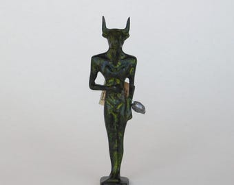 Bronze ancient greek Minotaur statue - hand made