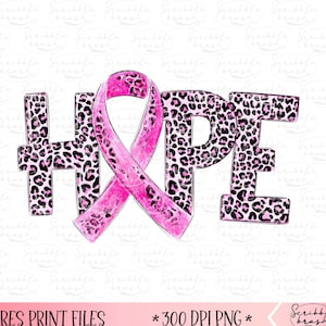 Pink Ribbon Heart Doodle Sublimation PNG Breast Cancer Awareness Printable  Artwork Digital File -  Denmark