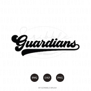 Guardians Svg, Guardians Baseball Svg, Guardians Retro Shirt Png, Guardians Jersey Svg files for Cricut, Silhouette, Brother, Engraving dxf