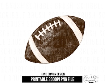 Football Ball Sublimation Design: Sport PNG Clipart (Digital Download)