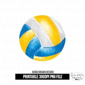 Volleyball Ball Sublimation Design, Volleyball PNG clipart, Sport Sublimation PNG, Volleyball Life, Printable DTG, Digital Download