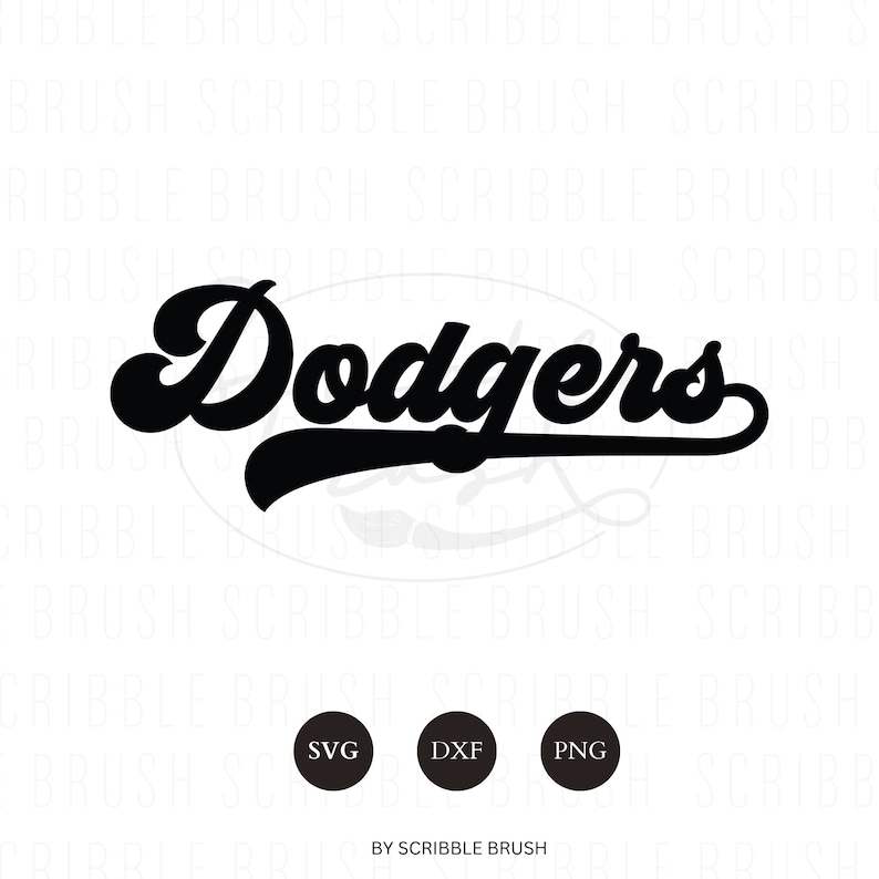 Dodgers Baseball Team svg cut files, Dodgers svg, Game day, Printable PNG, Laser Engraving DXF, Baseball Shirt, sweatshirt, jersey, Baseball mom, mama, dad