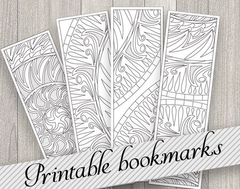 printable-mandala-bookmarks-coloring-bookmarks-adult-coloring-etsy