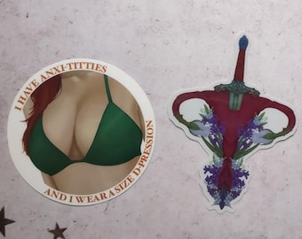 Floral Uterus or Anxi-titties