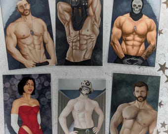 COD character stickers