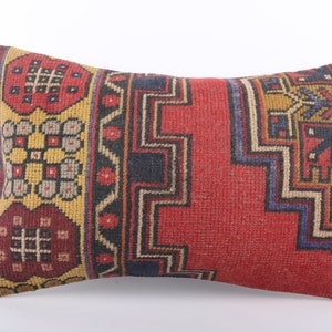 Turkey Pillow, 16x24 Turkish Kilim Pillow, Home Decor, Handwoven Kilim Lumbar, Boho Sham Cover, Decorative Throw Pillow, Cushion Cover