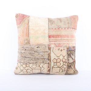 Home Decor, 18x18 Turkish Kilim Pillow, Bohemian Kilim Pillow, Tribal Sofa Pillow, Aztec Kilim Lumbar, Boho Sham Cover, Kilim Cushion Cover