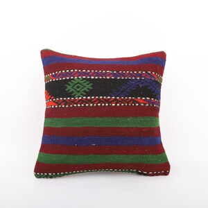 Anatolian Turkish Kilim Pillow, Bohemian Kilim Pillow, Turkey Pillow, Ethnic Kilim Pillow, Antique Pillow, Cushion Cover, Boho Decor Pillow
