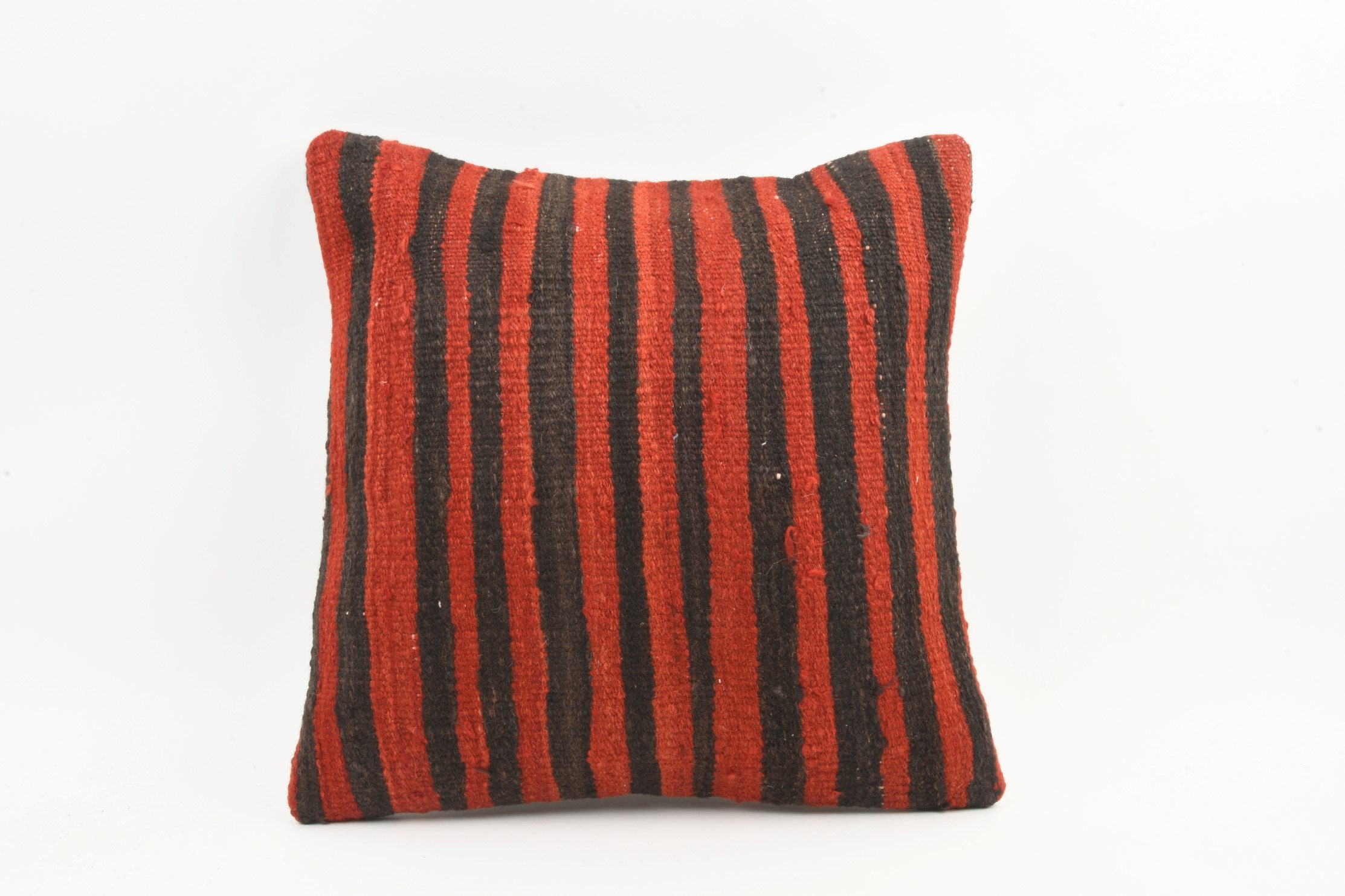 Almohada Kilim turca tejida a mano: decoración bohemia (45 x 45 cm)
