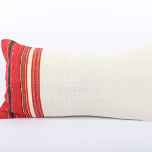 Bohemian Kilim Pillow, Turkish Kilim Pillow, Vintage Kilim Pillow, Home Decor, Anatolian Aztec Lumbar Pillow, Kilim Cushion Cover