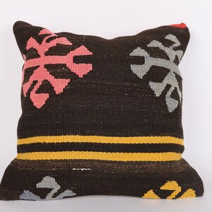 20x20 トルコキリム枕カバー：手織りウールラグクッション - Etsy 日本