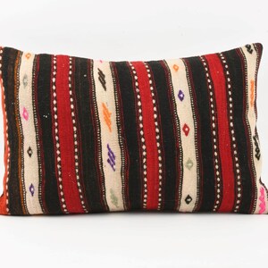 16x24 Turkish Kilim Pillow, Ethnic Kilim Pillow, Throw Pillow, Boho Sham Cover, Anatolian Carpet Pillow, Kilim Cushion Cover, Home Decor