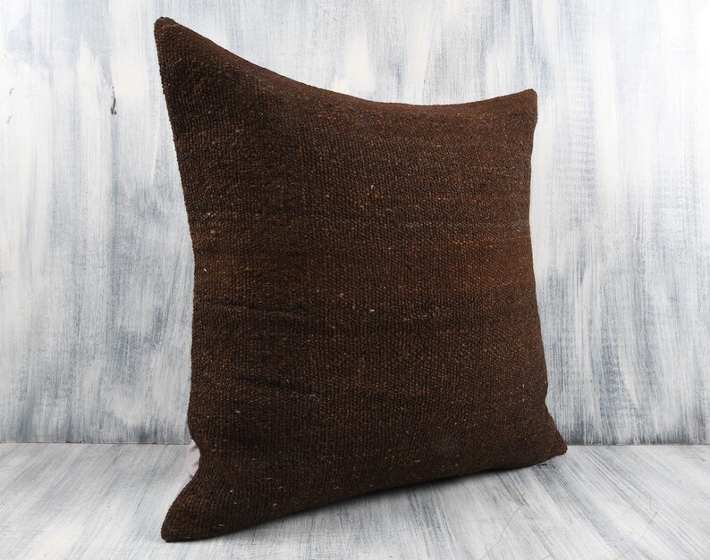 Turkey Pillow Decorative Turkish Kilim Pillow V,ntage Kilim Pillow Handwoven Kilim Pillow 24x24 Pillow Case Bohemian Kilim Pillow
