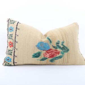 Ethnic Kilim Pillow, Turkish Kilim Pillow, Bohemian Kilim Pillow, Home Decor, Turkey Pillow, Sofa Aztec Pillow, Tribal Boho Pillow
