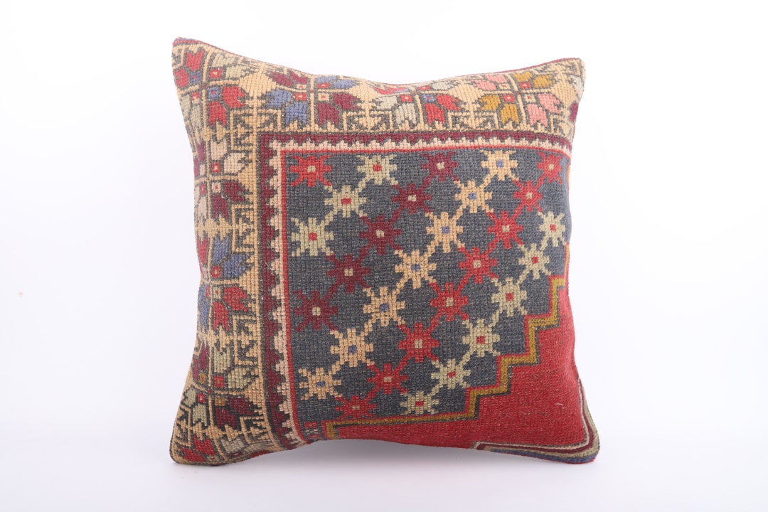 Coussin Long Turc Lombaire 8x48 Pouces – Housse En Laine Et Rembourrage Polyester