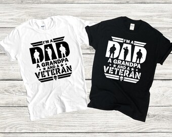 Stolt armépappa-t-shirt, fars dag-t-shirt, present till pappa-tröja, militär pappa-tröja, militär pappa-present, armépappa-t-shirt, minnesdag-tröja