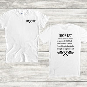 Ultimate Gift for Naval Veterans: Delight Them with This Classic & Stylish Shirt, Tailored for Aviation Boatswain Mate Roof Rat.