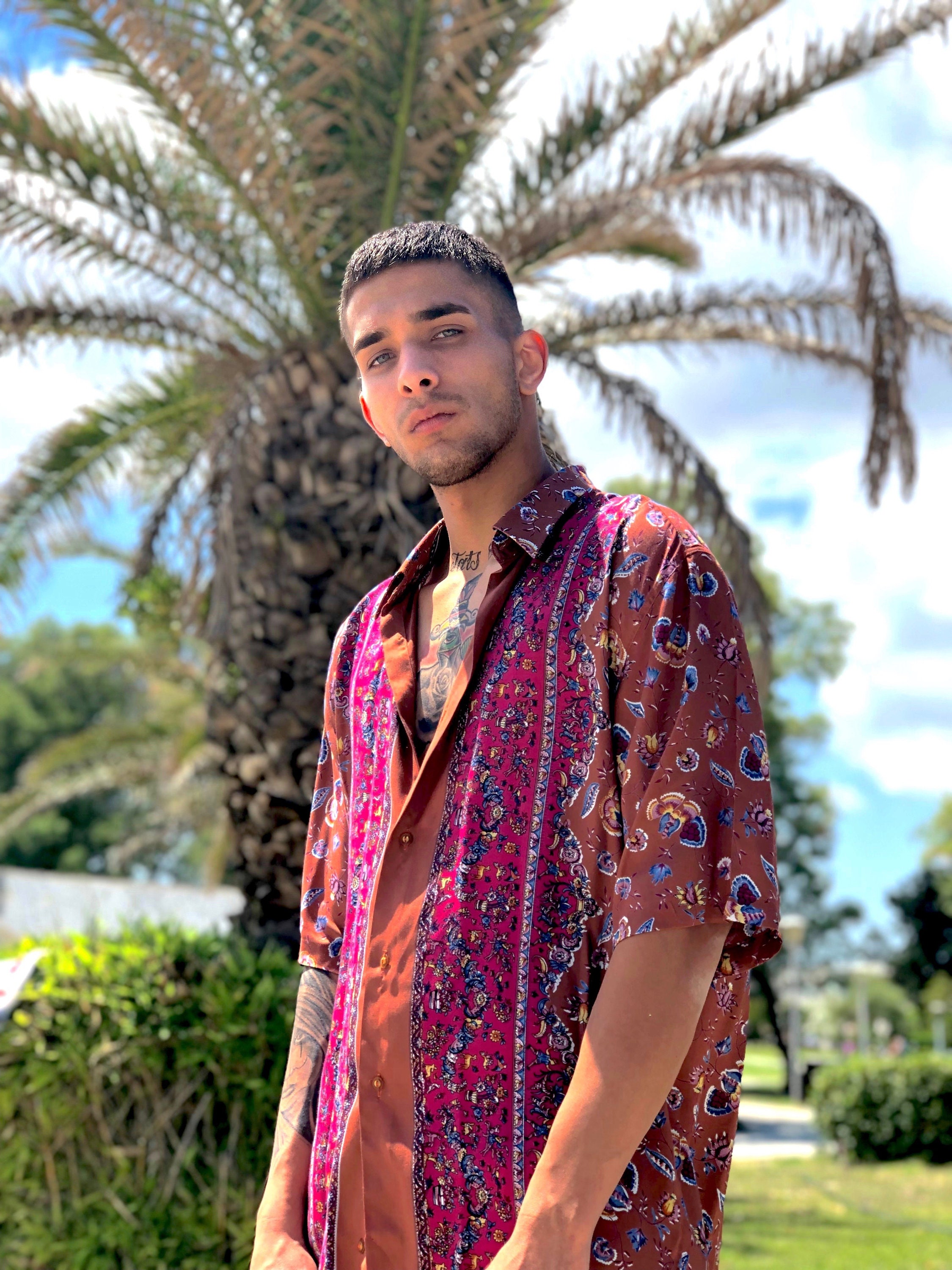 Deadstock Vintage 80s Shirt Multicolor Printed Hawaiian for Deadstock Vintage 80s Shirt Multicolor Printed Hawaiian for