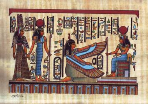 エジプトパピルス　アーティストの作品 エジプトパピルス アーティストの作品