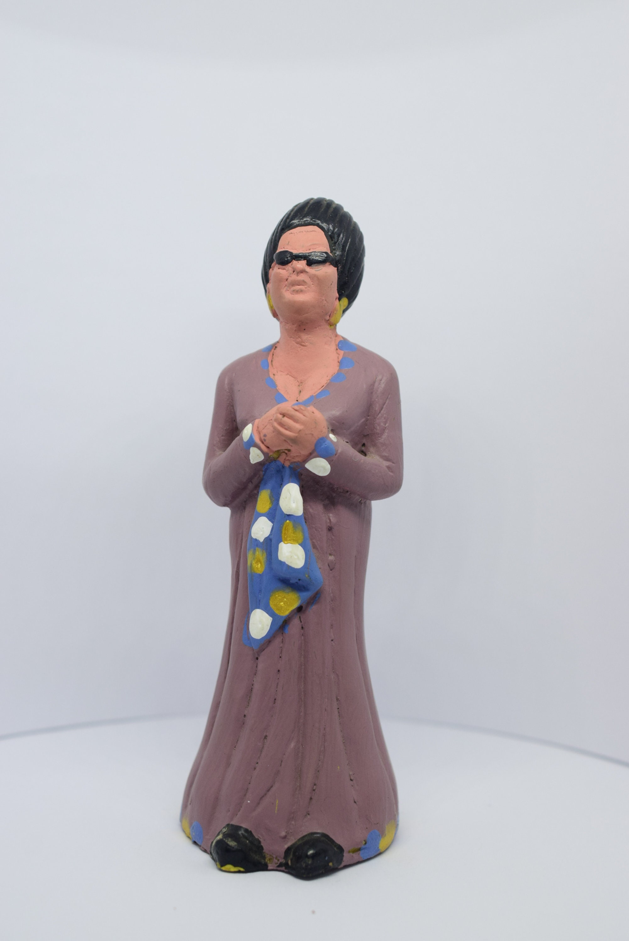 Egyptian Om Kulthoum and Her Band Pottery Statues. - Etsy