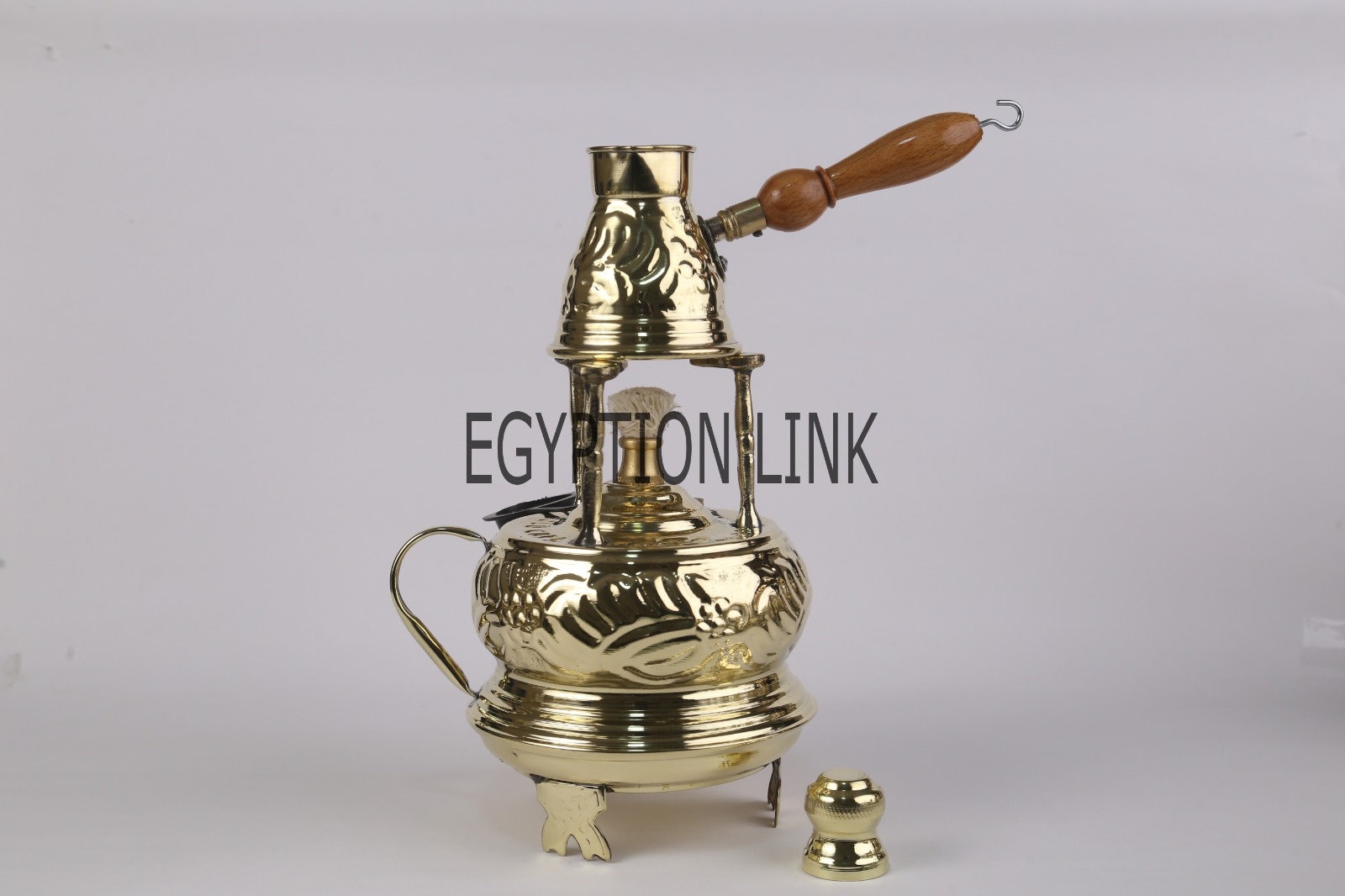 Egyptian Turkish Coffee, Alcohol Burner, the Spirit Lamp, Brass