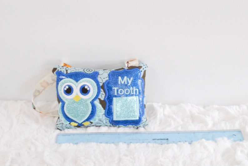 Personalized Tooth Fairy Pillow Owl Tooth Pillow Tooth Fairy Etsy