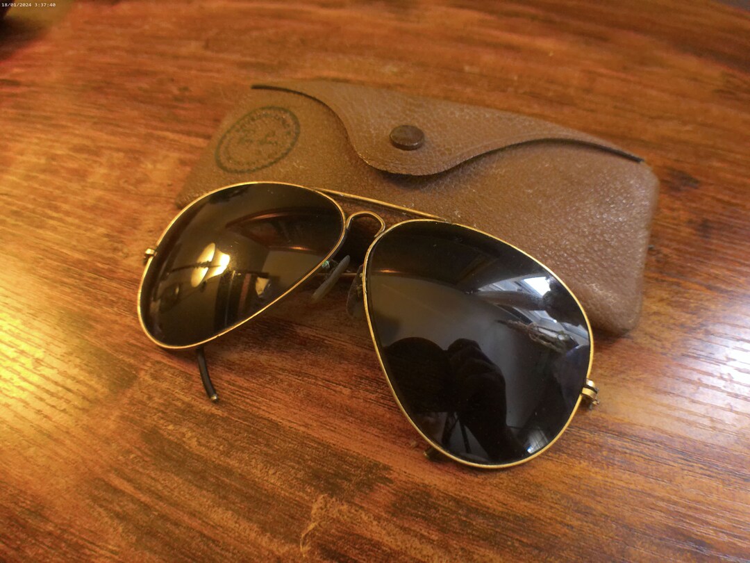 B&L‎ Ray Ban Sunglasses 1/30 10K Go Vintage with Case s-l400.jpg main image 3