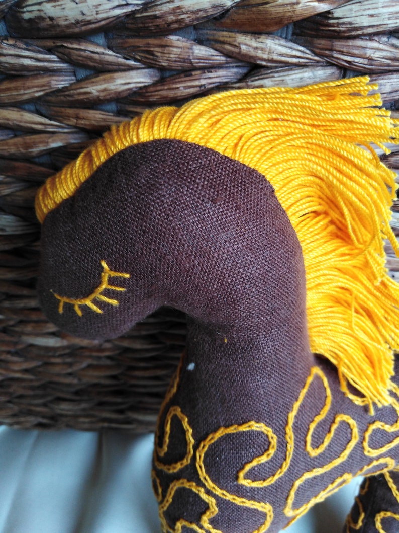 Handmade Soft Horse Fabric Toy Bridal Party Gifts Nursery Etsy