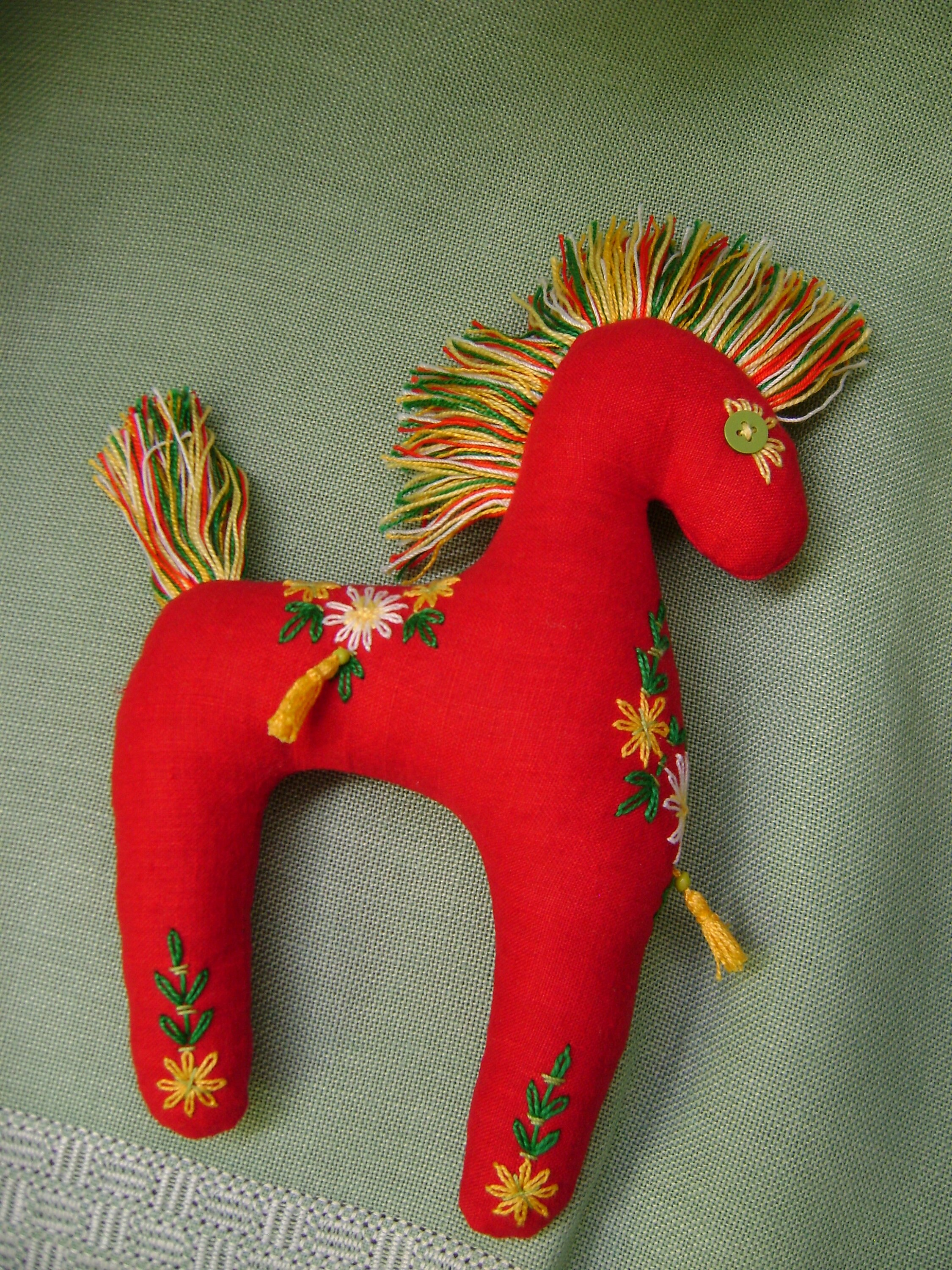 Handmade Soft Horse Fabric Toy Bridal Party Gifts Nursery Etsy