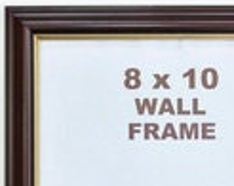 3324 Cherry Certificate and Diploma Frame with a Gold Lip