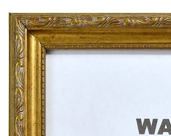 301G Antique Gold Filagree Finish Picture Frame