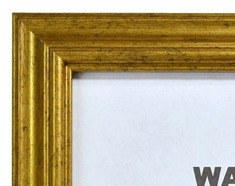 11505 Gold Photo Picture Frame Glass